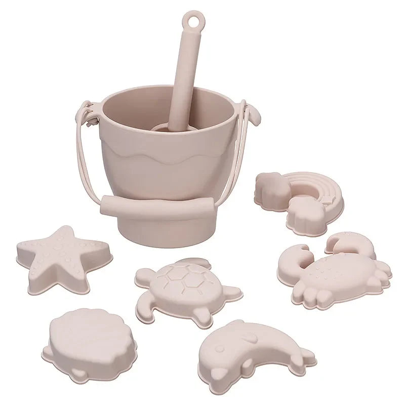 8 pcs set beach toys in food grade silicone multivariant-5