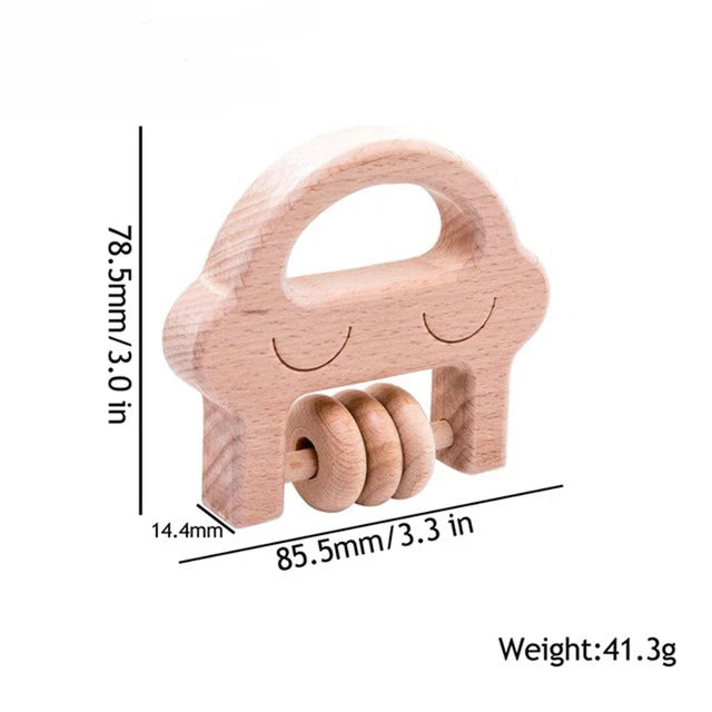 Natural Wooden Teether