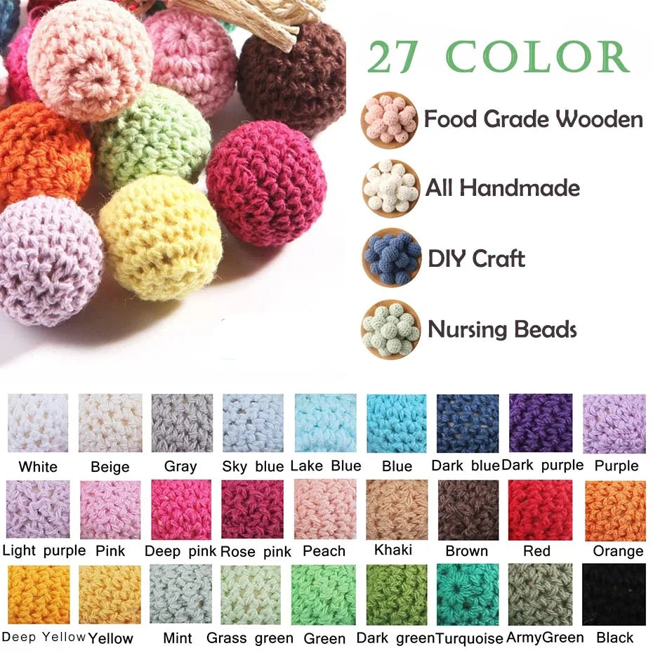 Montessori-Inspired Crochet Beads