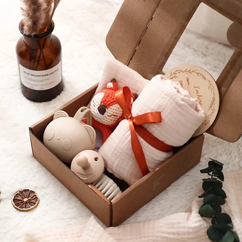 Newborn Baby Essentials Gift Set – Bath & Care Box