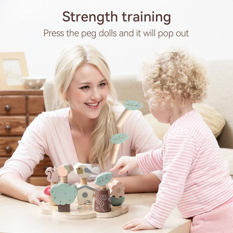 Wooden Shape Matching Toy