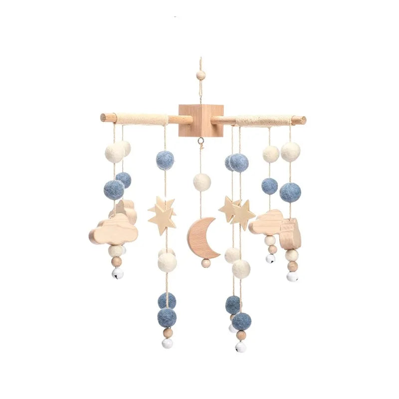 Wooden Baby Crib Mobile – Handmade & Sensory- Montessori Inspired