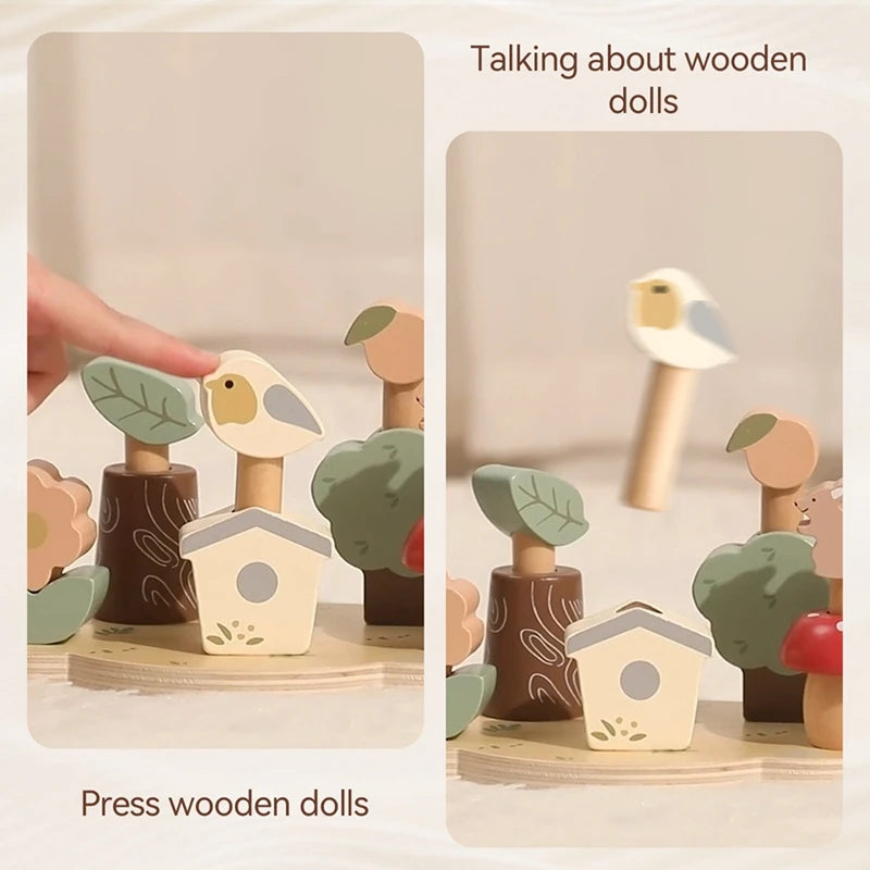 Wooden Shape Matching Toy