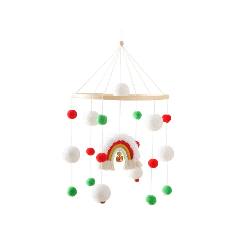 Wooden Baby Crib Mobile – Handmade & Sensory- Montessori Inspired