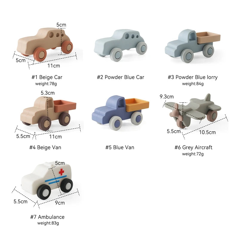 Silicone Cars, Airplane, Ambulance & Truck