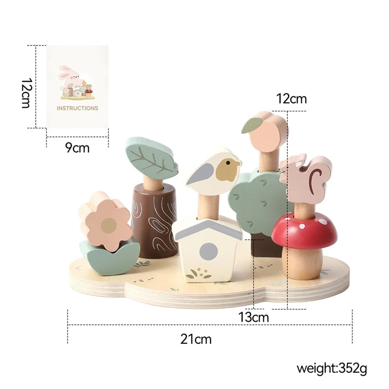 Wooden Shape Matching Toy