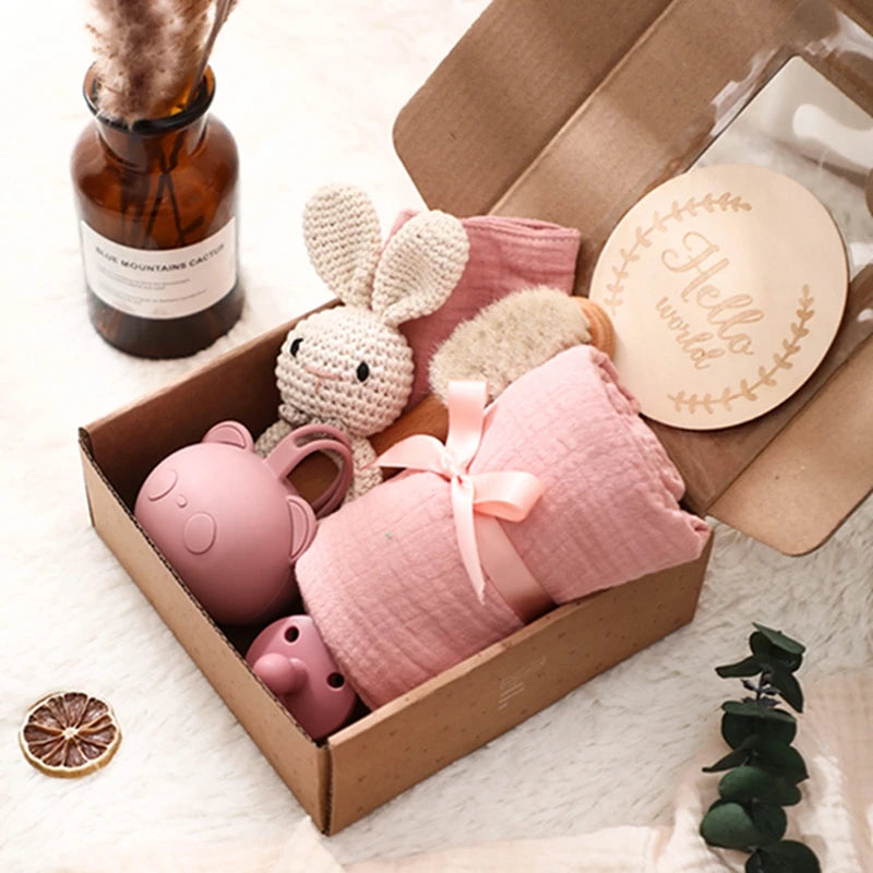 Newborn Baby Essentials Gift Set – Bath & Care Box