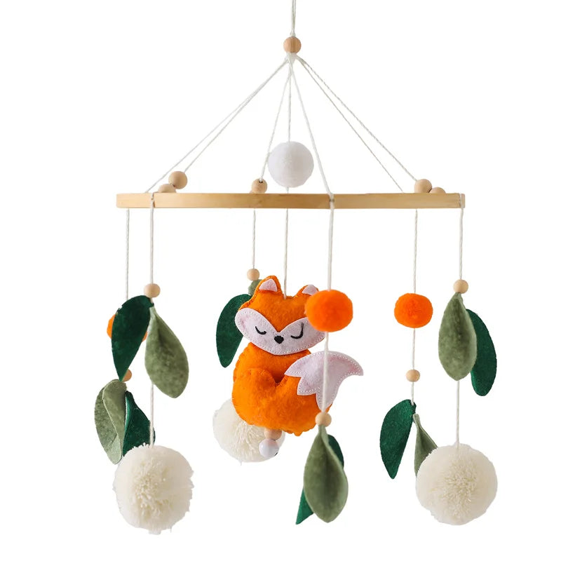Wooden Baby Crib Mobile – Handmade & Sensory- Montessori Inspired