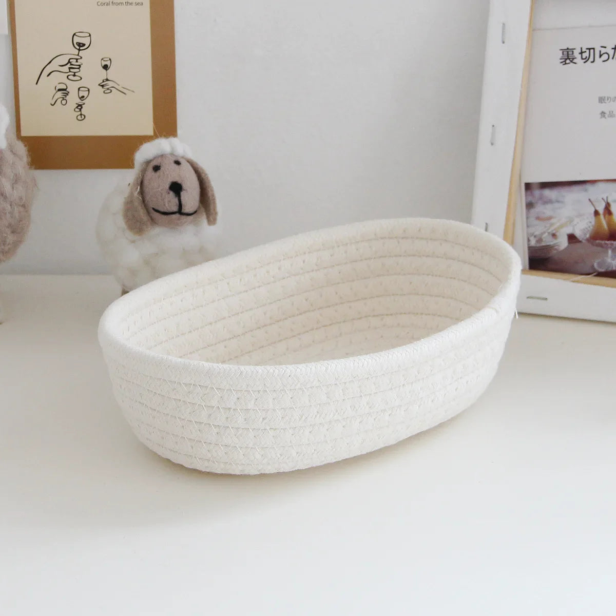 Oval Storage Basket Multivariant-7