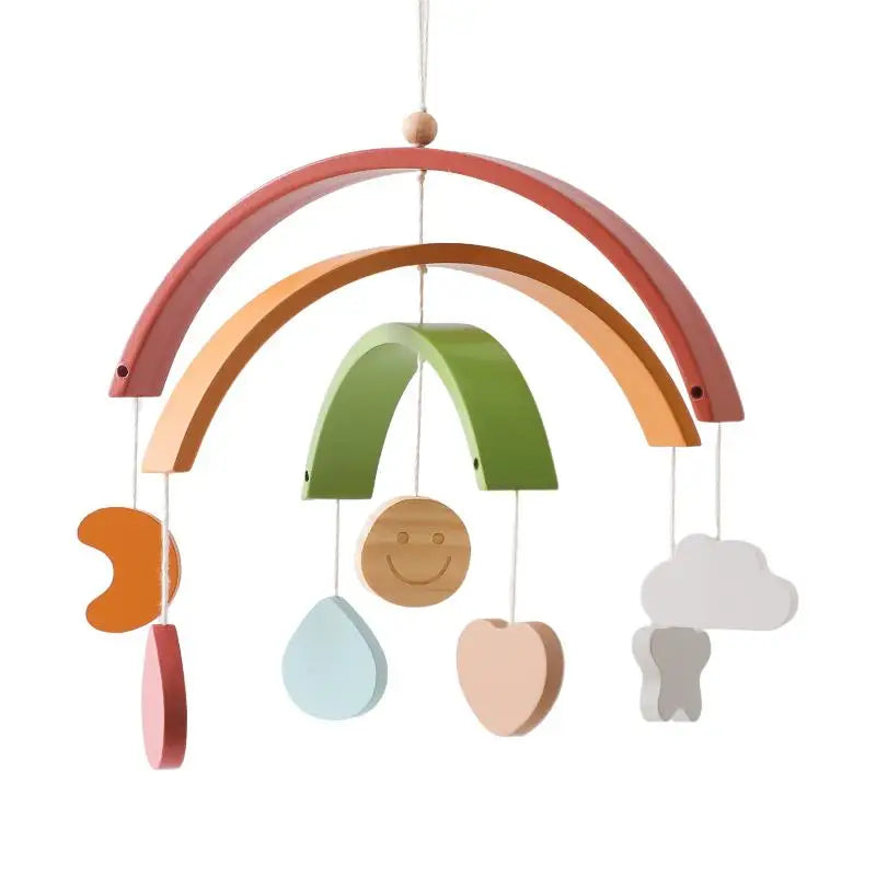 Wooden Baby Crib Mobile – Handmade & Sensory- Montessori Inspired