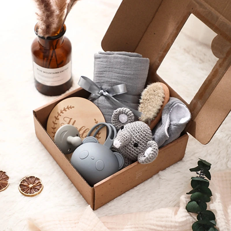 Newborn Baby Essentials Gift Set – Bath & Care Box