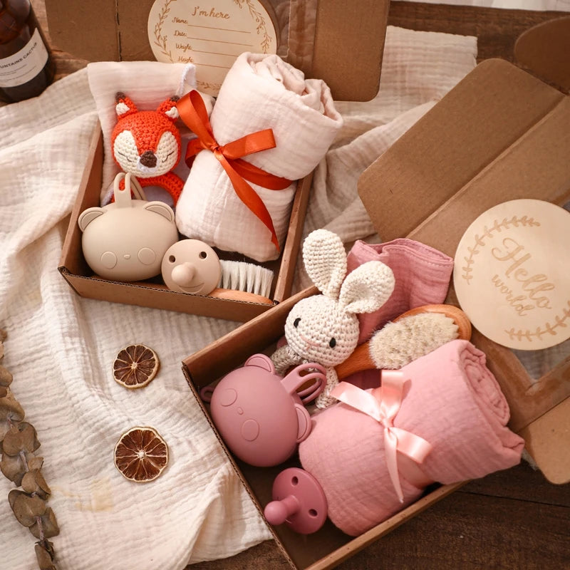 Newborn Baby Essentials Gift Set – Bath & Care Box