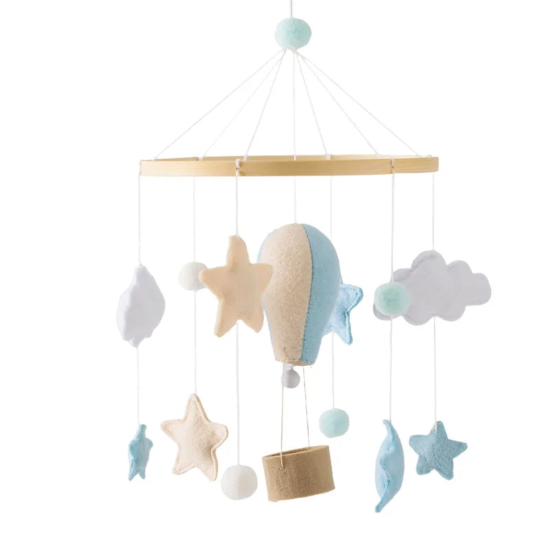 Wooden Baby Crib Mobile – Handmade & Sensory- Montessori Inspired