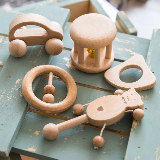 Natural Wooden Teether