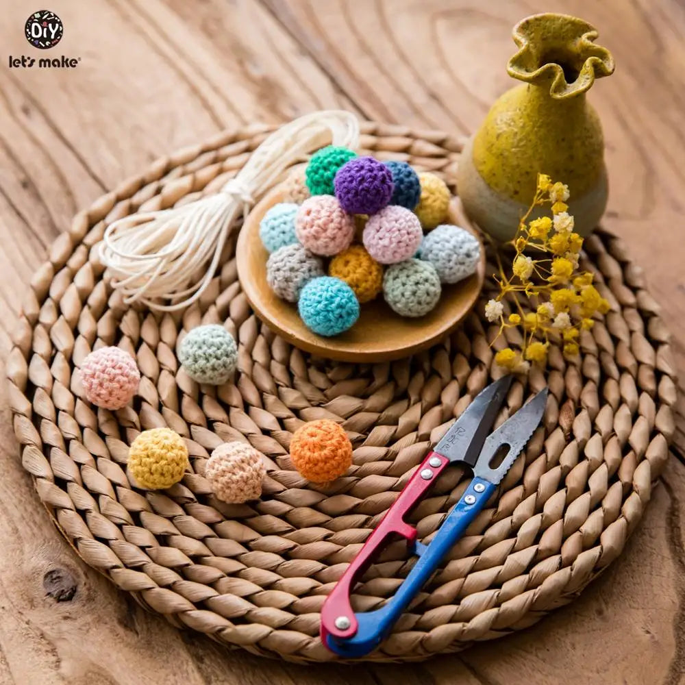 Montessori-Inspired Crochet Beads