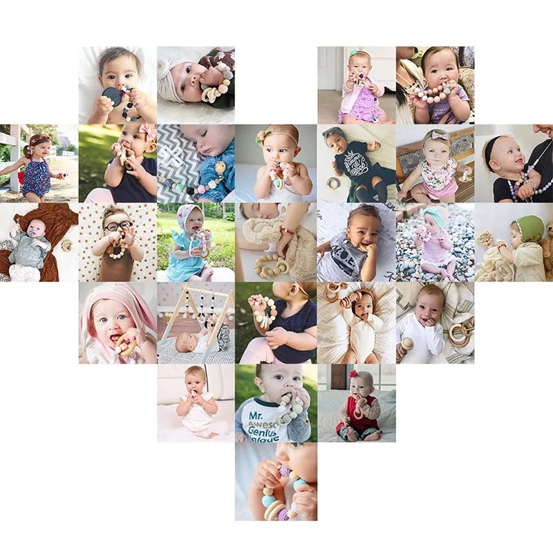 Baby Teether Bracelet – Food-Grade Silicone
