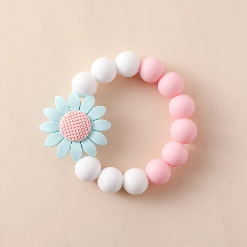 Baby Teether Bracelet – Food-Grade Silicone