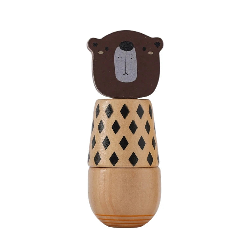 Wooden Screw Toy – Animal Shape Fine Motor Activity for Toddlers