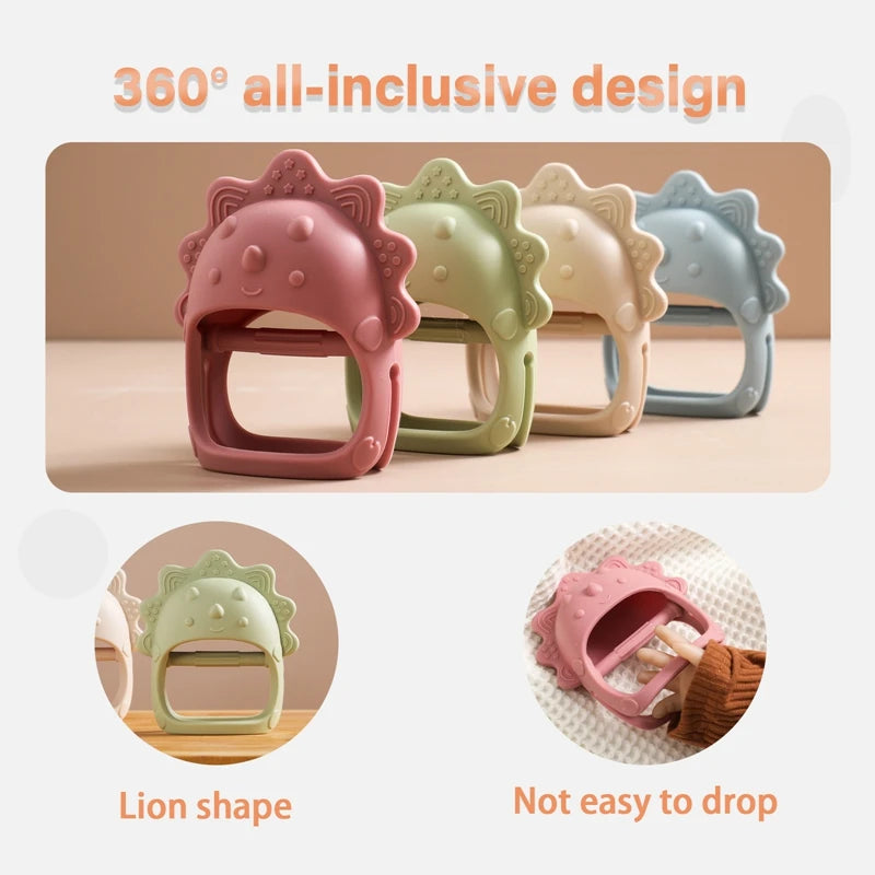 Mobile Phone-Shaped Silicone Baby Teether