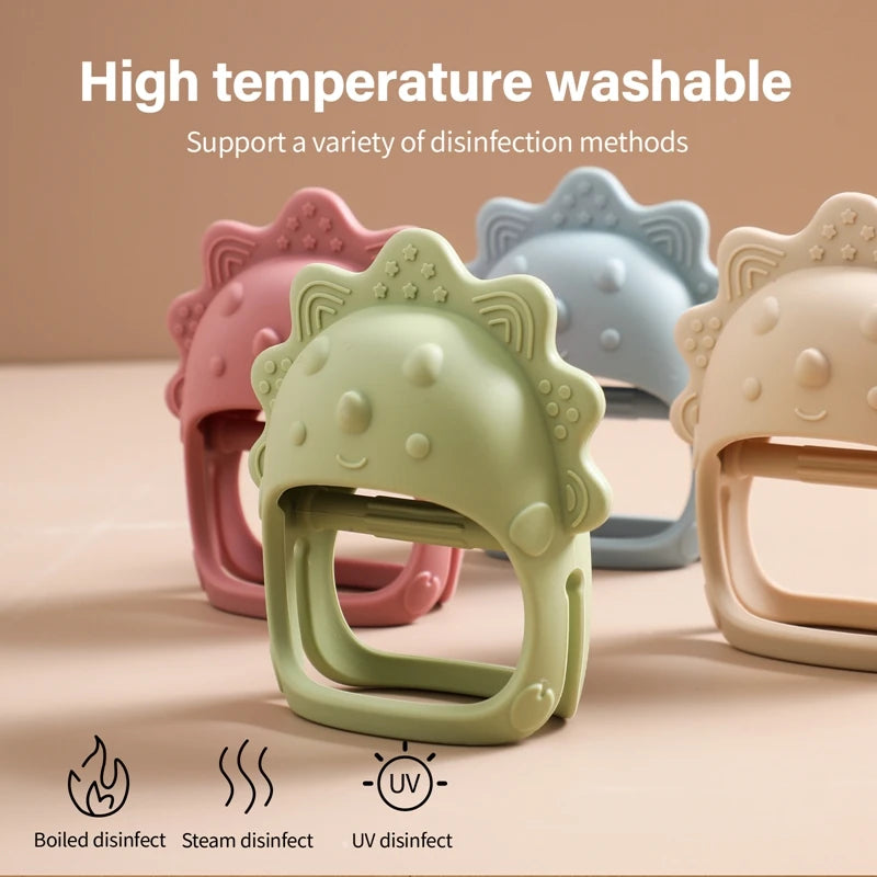 Mobile Phone-Shaped Silicone Baby Teether