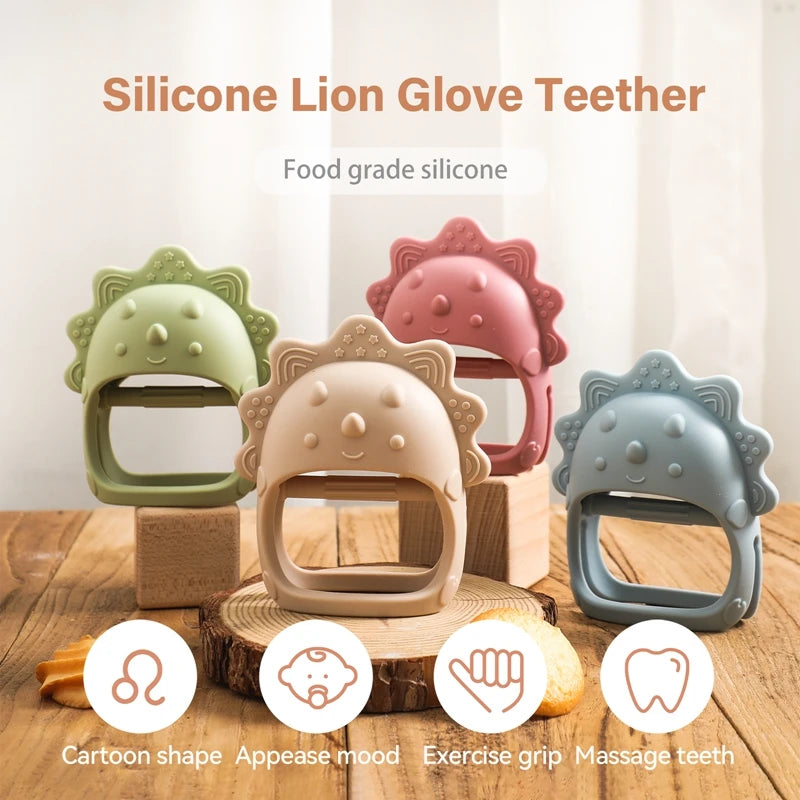Mobile Phone-Shaped Silicone Baby Teether