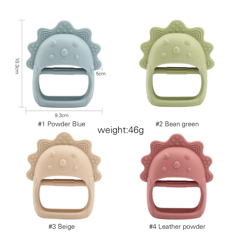 Mobile Phone-Shaped Silicone Baby Teether