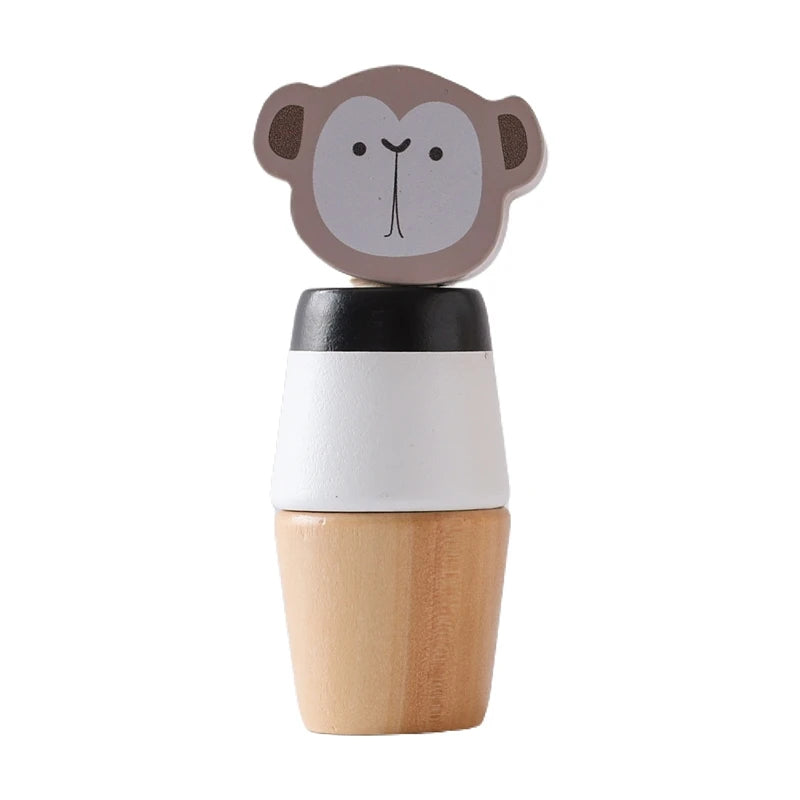 Wooden Screw Toy – Animal Shape Fine Motor Activity for Toddlers