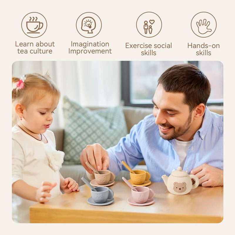 Silicone Afternoon Tea Set