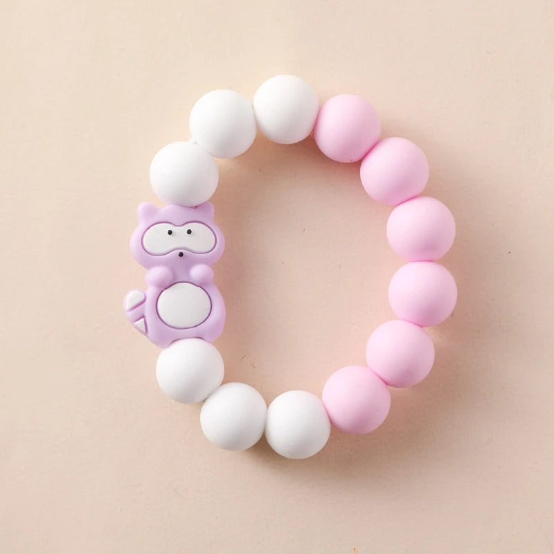 Baby Teether Bracelet – Food-Grade Silicone