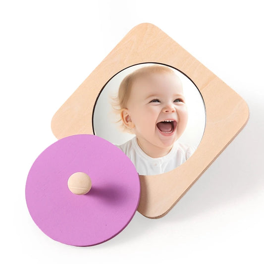 Wooden Peekaboo Mirror Puzzle Board