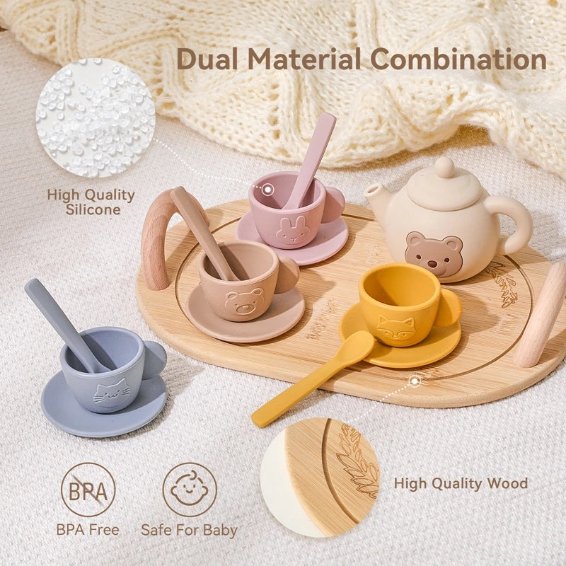 Silicone Afternoon Tea Set