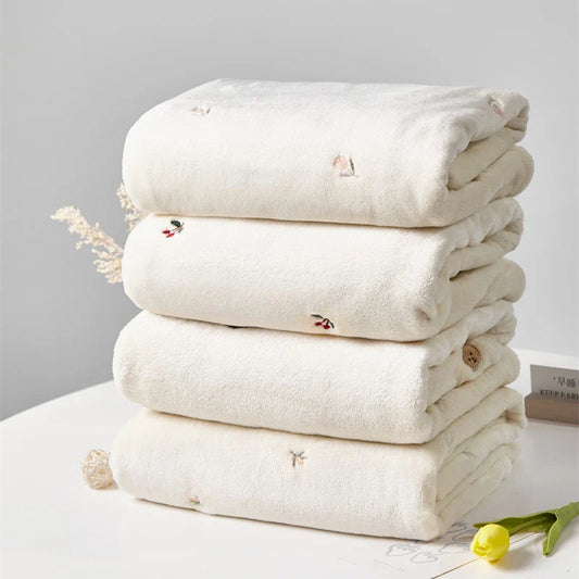 Warm Fleece Blanket 125x90cm Multivariant-0