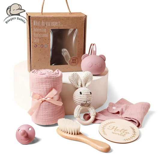 Newborn Baby Essentials Gift Set –  Bath & Care Box