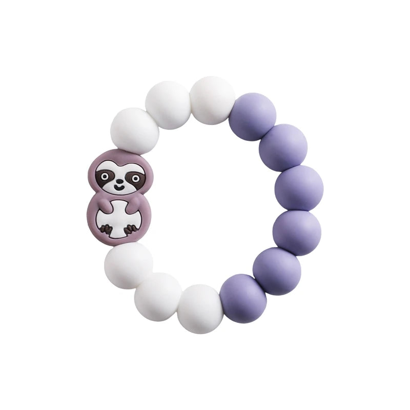 Baby Teether Bracelet – Food-Grade Silicone