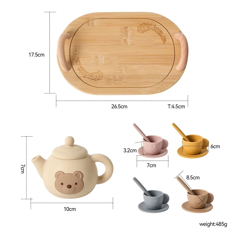 Silicone Afternoon Tea Set