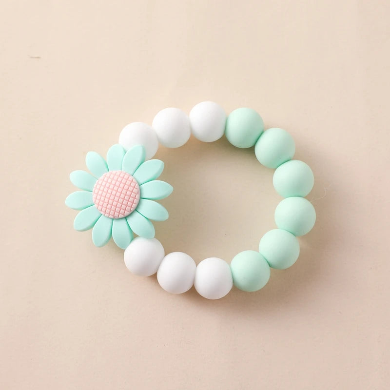 Baby Teether Bracelet – Food-Grade Silicone