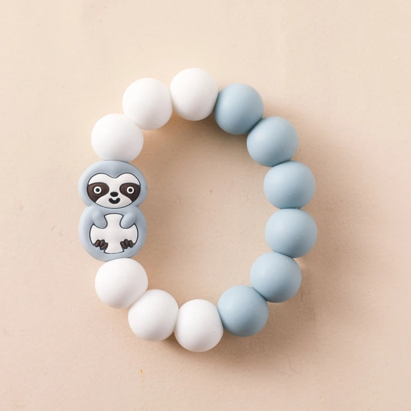 Baby Teether Bracelet – Food-Grade Silicone