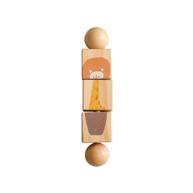 Wooden Screw Toy – Animal Shape Fine Motor Activity for Toddlers