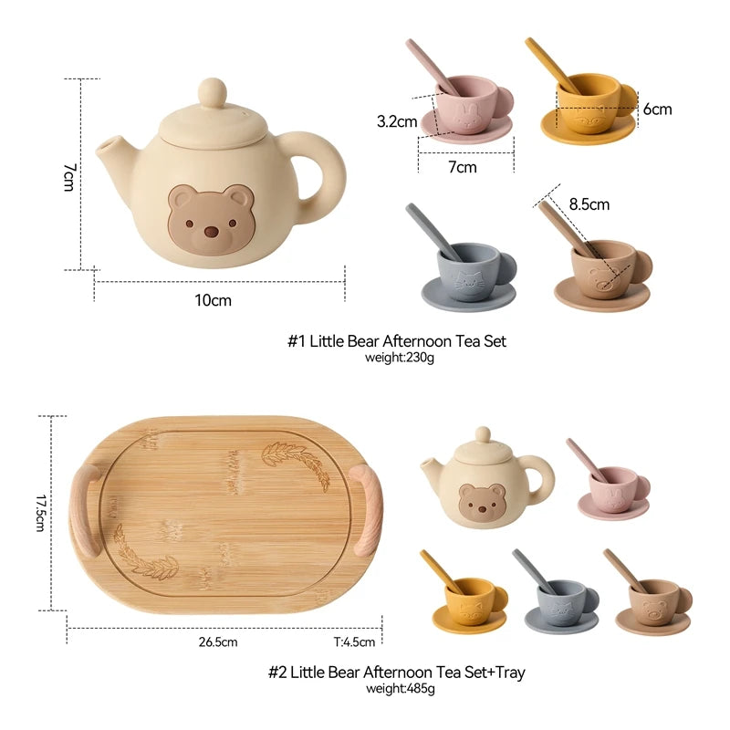Silicone Afternoon Tea Set