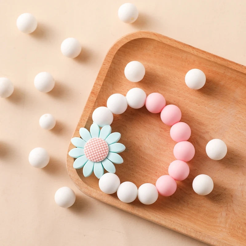 Baby Teether Bracelet – Food-Grade Silicone