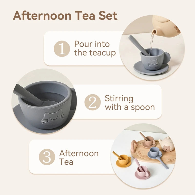 Silicone Afternoon Tea Set