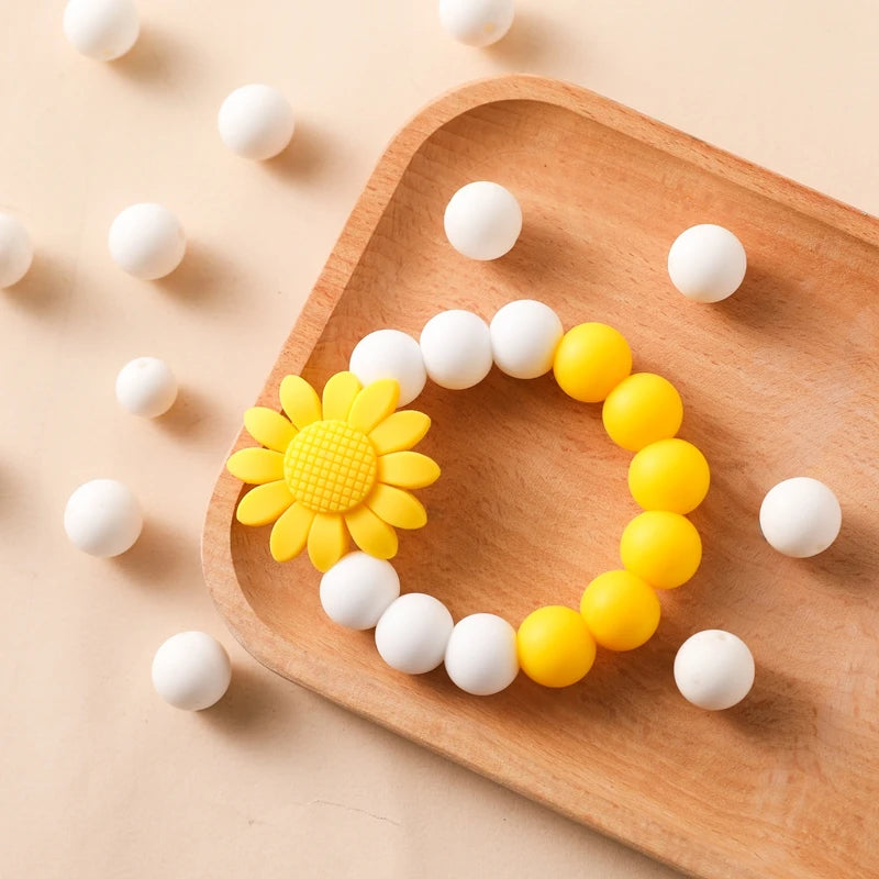 Baby Teether Bracelet – Food-Grade Silicone